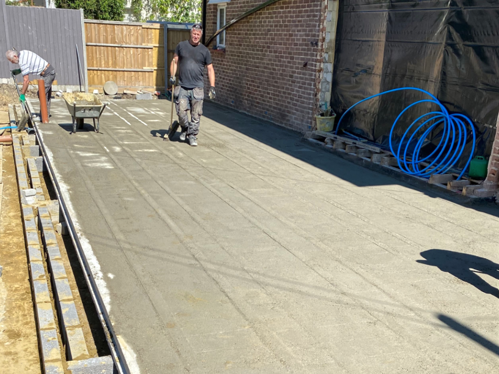 PMW Builders - excellent  base for drive built in Hastings